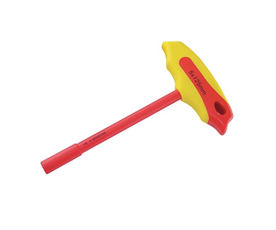 絶縁T型六角ソケットレンチ 9×125×115mm