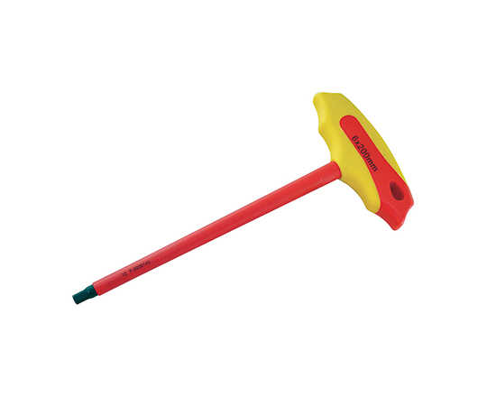 絶縁T型六角レンチ 3×100×80mm