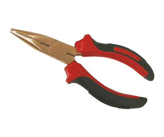 バックスノ61-9572-15ＲＢＬＰ－２００ロングノーズプライヤー【1個】(as1-61-9572-15)