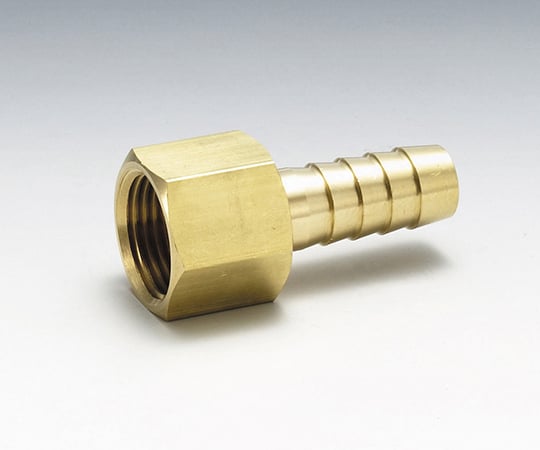 61-9574-15 内ネジホースニップル 1/4×7 GHNF(R)-0207 【AXEL】 アズワン