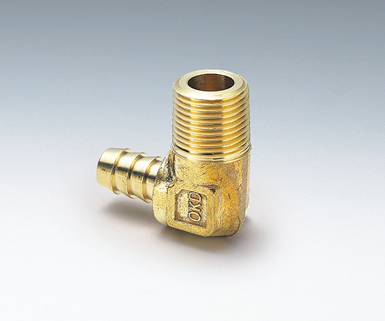 61-9574-34 L型ホースニップル 3/8×14 GHNL(R)-0314 【AXEL