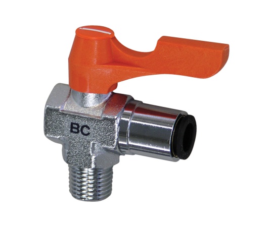 エースボール アングル チューブ継手型 PT1/8×φ8