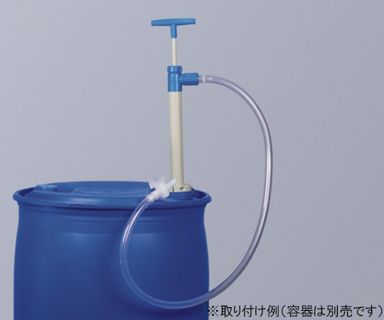 PPバレルポンプ 本体 1.2mPVCホース付