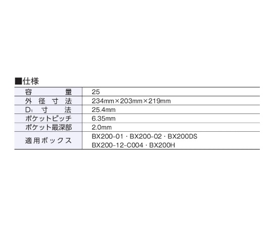 8インチウエハ用キャリア　CR200A-02B3-H