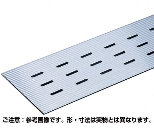 61-9702-29 排水用ピット蓋 側溝用 歩道用 150×500mm エッチング加工品