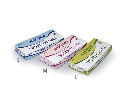 ポリグローブ　エンボス（箱入り）　S　1ケース（100枚×40箱入）