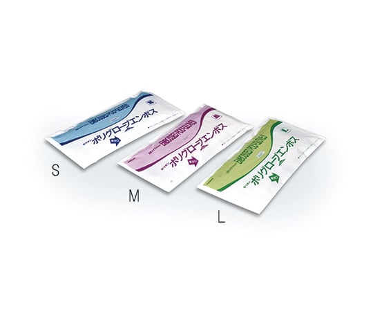 ポリグローブ　エンボス（袋入り）　M　1ケース50袋（100枚入）