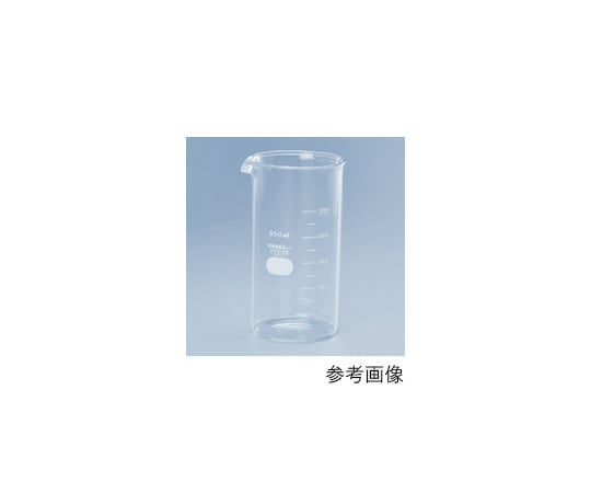 適切な価格 トールビーカー 目安目盛付 500mL 10入 【010040-500A】[21