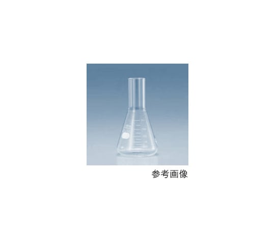 アンバーガラス フラスコ型 AGCテクノグラス 共通摺合せ三角フラスコ 200mL 24/40 1ケース1