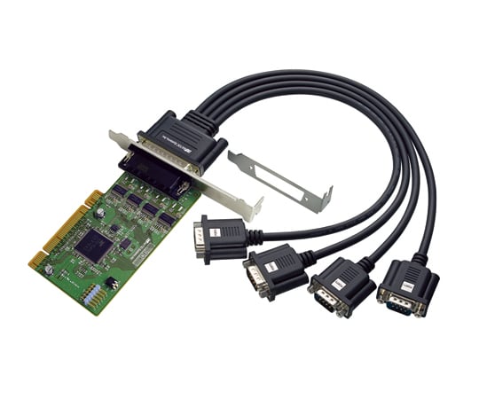 4ポートRS232C・デジタルIO PCI Board REX-PCI64D