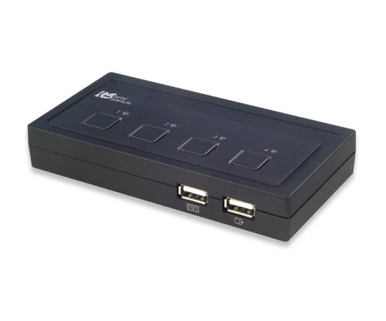ラトックシステム61-9747-89　USB接続 ケーブル一体型 4台用　REX-430U