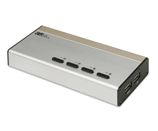 ラトックシステム61-9747-92　USB接続 BOX型 DVI専用 4台用　REX-430UDA