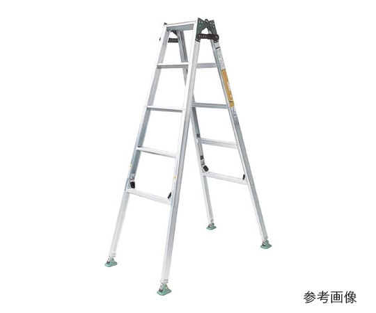 四脚調節式はしご兼用脚立「ピッチ」 1.52～1.95m CX-150