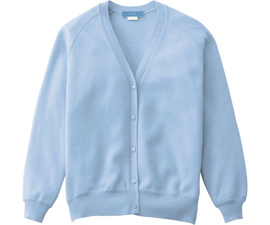 61-9853-66 レディスカーディガン サックス S 189-99 S 【AXEL