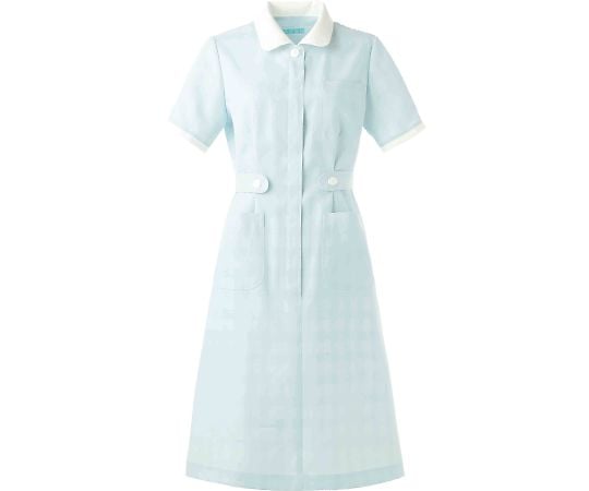 ワンピース半袖 サックス 278 81シリーズ Kazen Axel アズワン ワンピース半袖 サックス 278 81シリーズ Kazen Axel アズワン