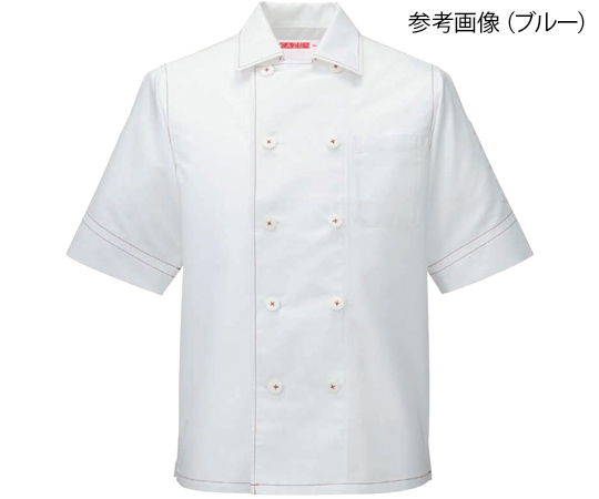 コックシャツ　ブルー　M　401-48 M