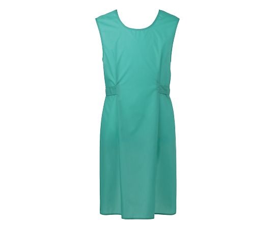 入浴用撥水エプロン（ポーチ付）　グリーン　M