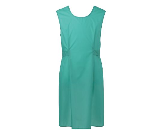 入浴用撥水エプロン（ポーチ付）　グリーン　L