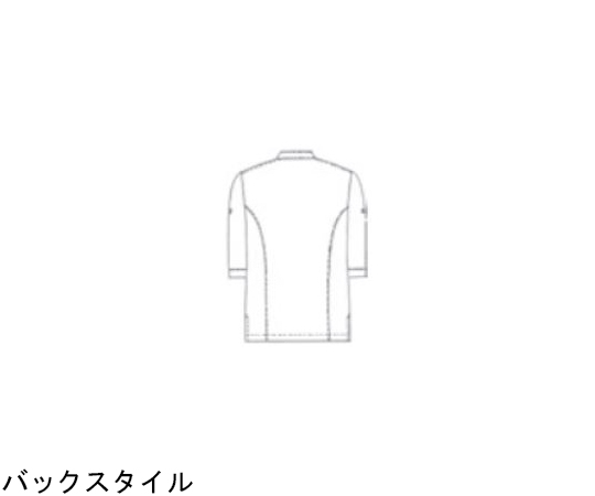 コックシャツ七分袖　クリーム　M　APK210-24 M