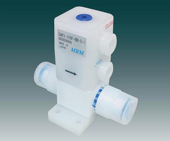 フッ素樹脂ダイアフラムバルブ(エアオペレイト式)PTFE SAP2 フッ素樹脂ダイアフラムバルブ(エアオペレイト式)PTFE SAP2