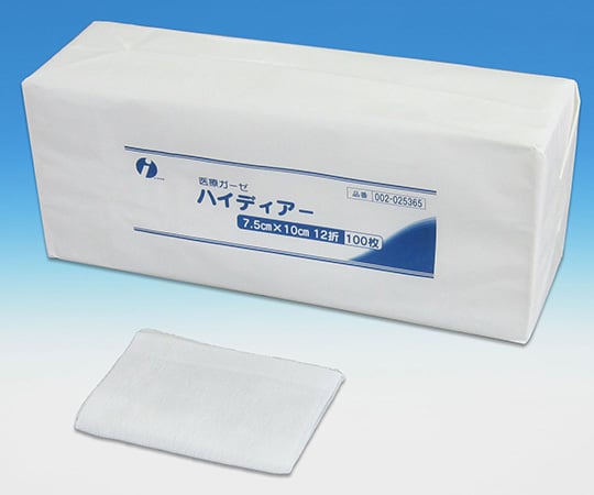 ちからのたね　7点セット 61-9986-93 滅菌ハイディアー 7．5×7．5cm 12折 1枚