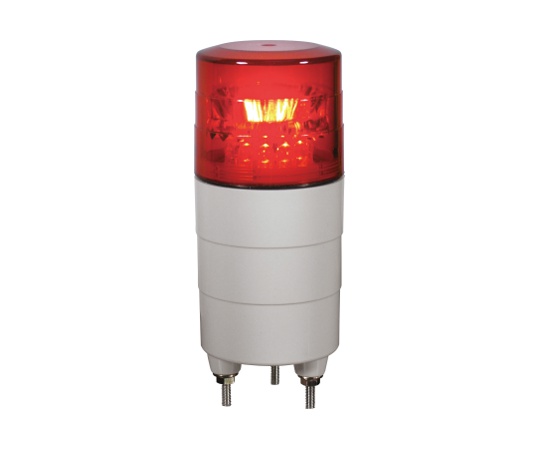 小型回転灯φ45 ニコミニ（赤・ブザー付） 100V VL04M-100BPR