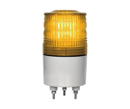 小型LED回転灯φ70 ニコトーチ・70（黄） DC12～24V VL07R-D24NY