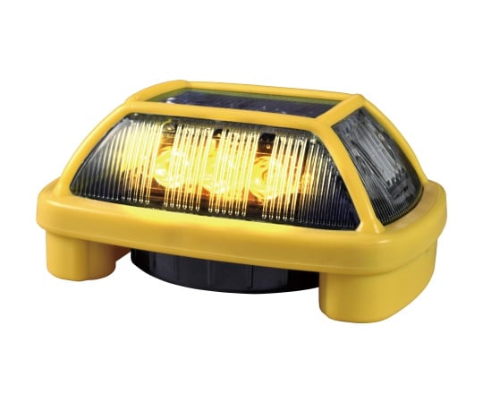 電池式ブザー付きLED警告灯 ニコハザード・ファブ(黄)