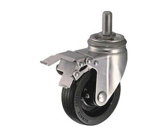 ＳＵＳねじ込みＳＰ付ゴム車