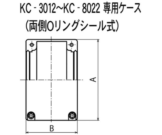 62-0044-86 カップリングケ-ス 適合本体4012H 4012C 【AXEL】 アズワン