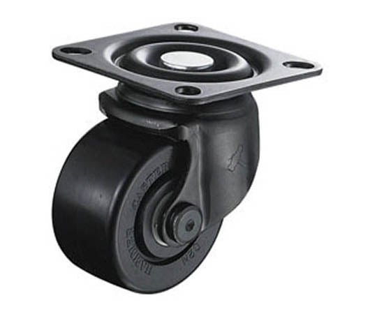 低床式重荷重用　自在　ナイロンＢ車　６５ｍｍ　６８×６８ピッチ