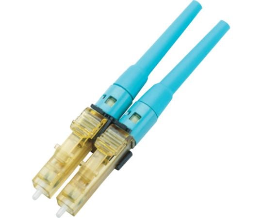 研磨済みLC光コネクタ デュプレックス OM3／0M4 FLCDMCXAQY
