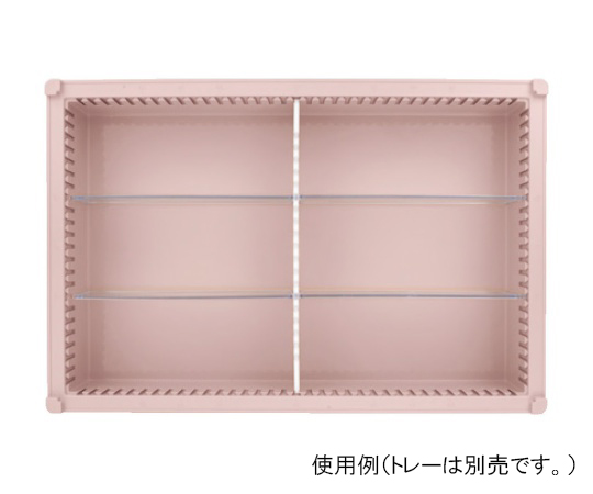 仕切板Cセット　トレー64-10タイプ（深さ10cm）用　耐熱・制電タイプ