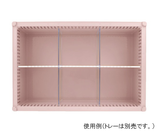 仕切板Dセット　トレー64-17タイプ（深さ17cm）用　帯電防止タイプ