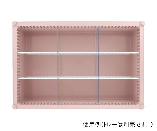 仕切板Eセット　トレー64-17タイプ（深さ17cm）用　帯電防止タイプ