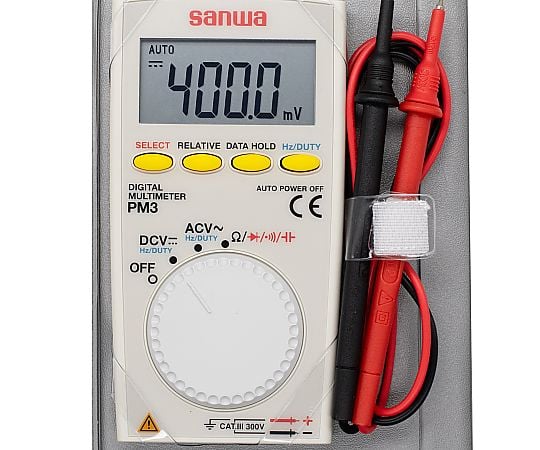 デジタルマルチメーター　ポケットタイプ　校正書類３点（新品校正）