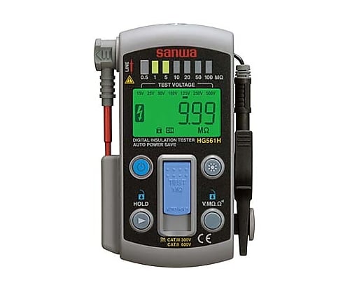 三和電気計器(sanwa)62-0854-78ＨＧ５６１Ｈ絶縁抵抗計デジタル校正付【1式】(as1-62-0854-78)
