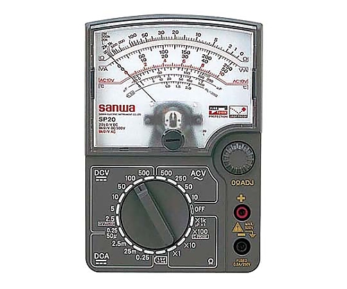 アナログマルチテスタ　耐衝撃メーター　校正書類３点（新品校正）