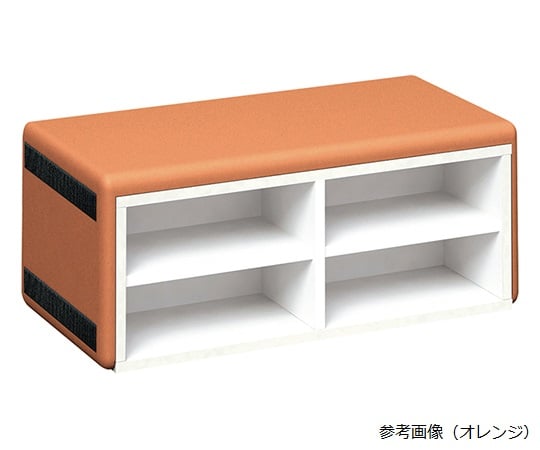 スクエアD450シューズベンチ ピンク