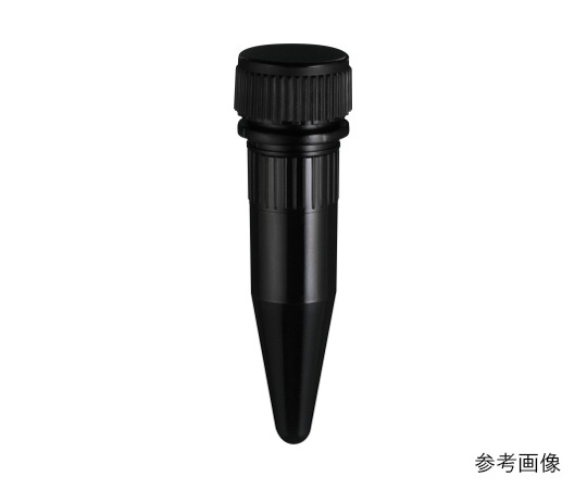 スクリューキャップチューブ 1.5mL コニカル型 緑 滅菌 1箱（20本×25袋入）　1392-150-GS