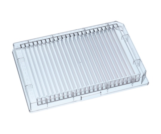 24列リザーバ 平底 PP フタ付き 滅菌済 1箱（20枚入）