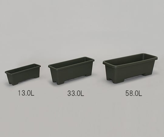 グリーンカーテン用プランター ハーブグリーン 750×260×275mm　