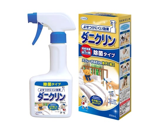 UYEKI62-0929-28ダニクリン除菌タイプ２５０ｍＬ１個【1個】(as1-62-0929-28)