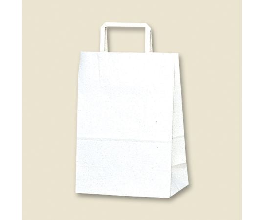 HEIKO 紙袋 H25チャームバッグ S1（平手） 白無地 50枚 003262900