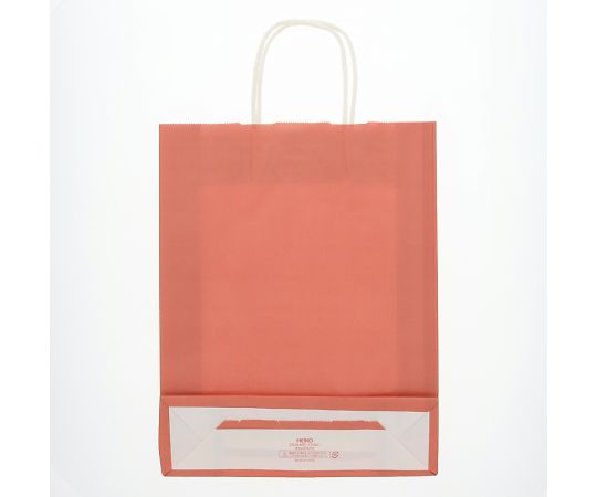 HEIKO 紙袋 25チャームバッグ 25CB MS1 紅 50枚 003276700