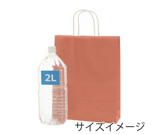 HEIKO 紙袋 25チャームバッグ 25CB MS1 紅 50枚 003276700