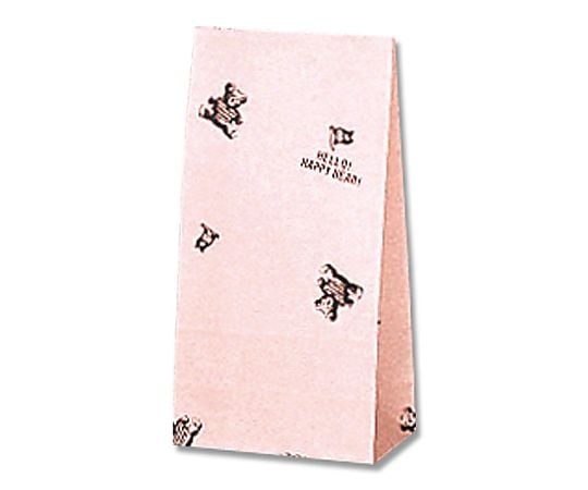 HEIKO 紙袋 角底袋 ファンシーバッグ SS ハッピーベア 100枚