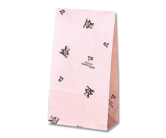 HEIKO 紙袋 角底袋 ファンシーバッグ S1 ハッピーベア 100枚