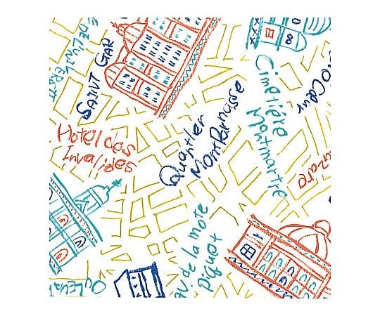 HEIKO 包装紙 半才 パリジェンヌ 100枚