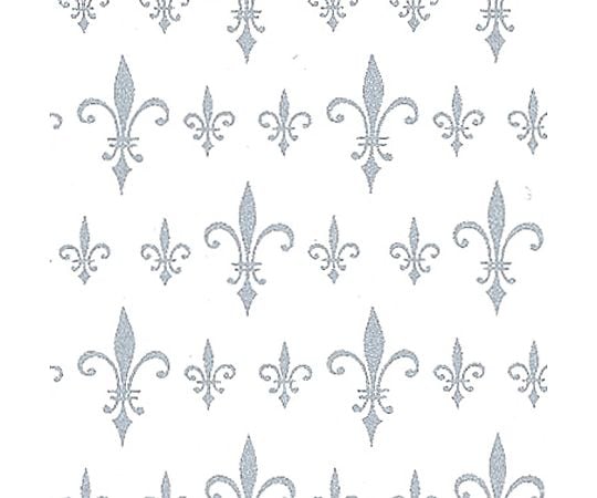 HEIKO 包装紙 ハトロン判半才特厚 マドンナリリー 銀 100枚